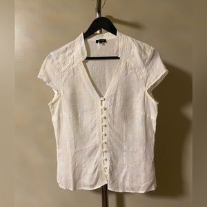 Jaeger 100% Linen Top